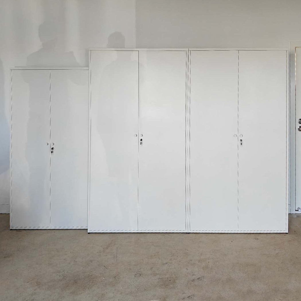 Free Delivery & Installation garage storage cabinet metal cupboard steel wardrobe