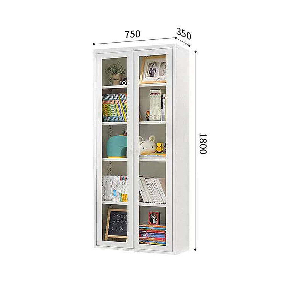 Bookcase with Glass Door