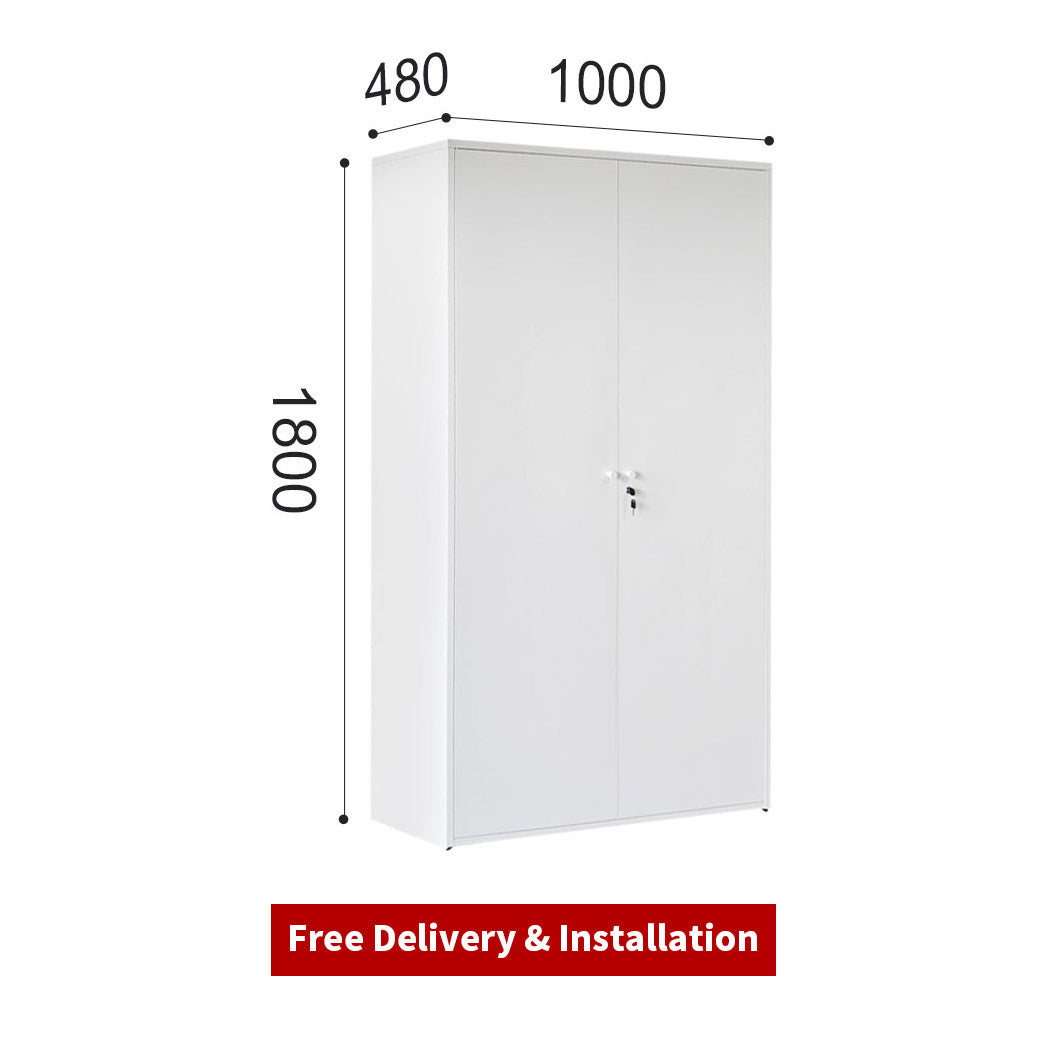 Free Delivery & Installation garage storage cabinet metal cupboard steel wardrobe