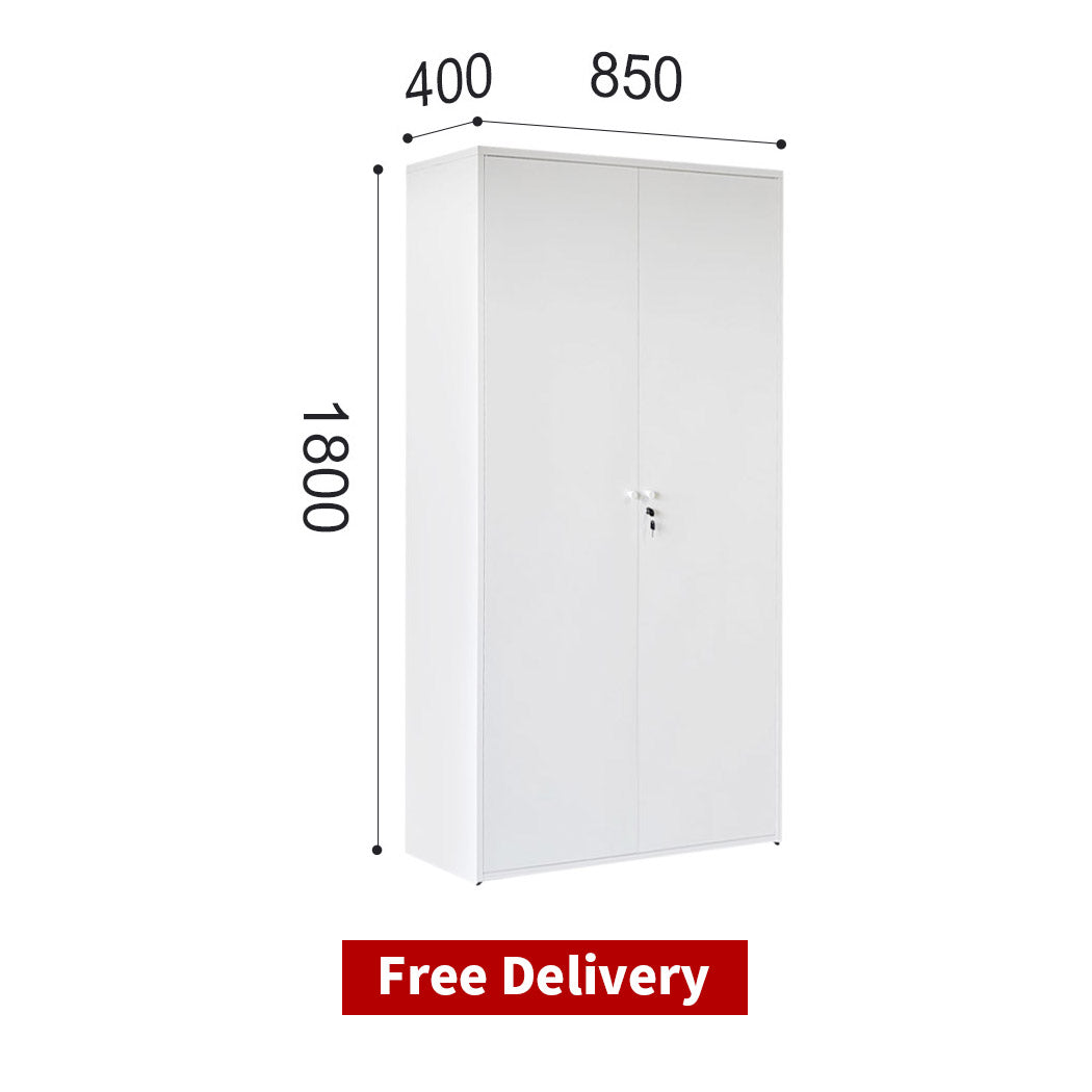 Free Delivery & Installation Metal garage storage cabinet steel two door warehouse cupboard