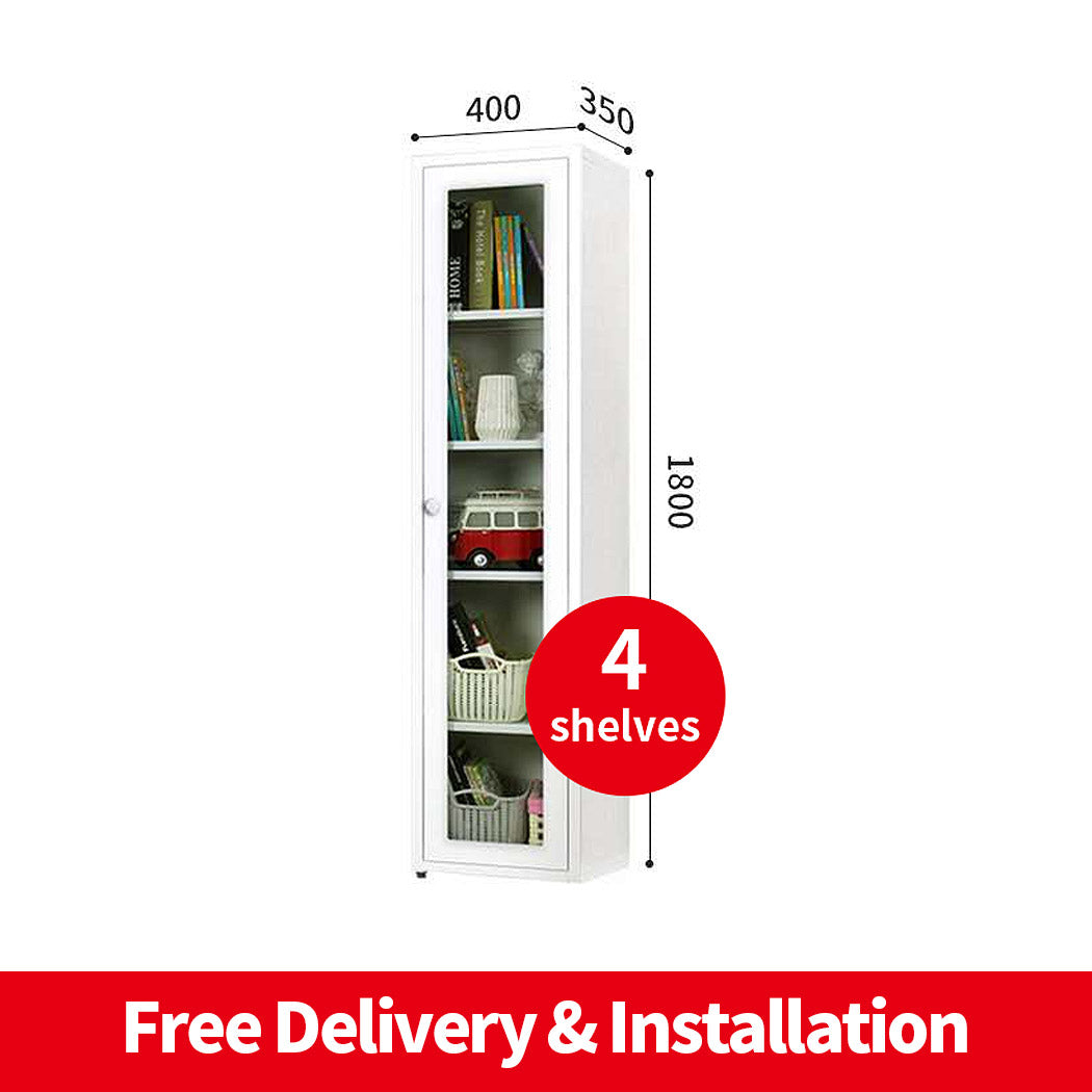 Bookcase with Glass Door