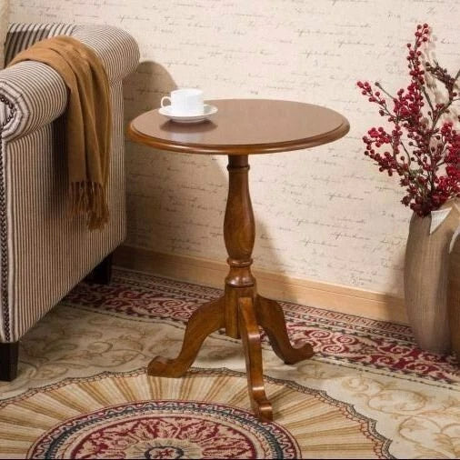 French provincial antique wooden coffee table side table classic wine table