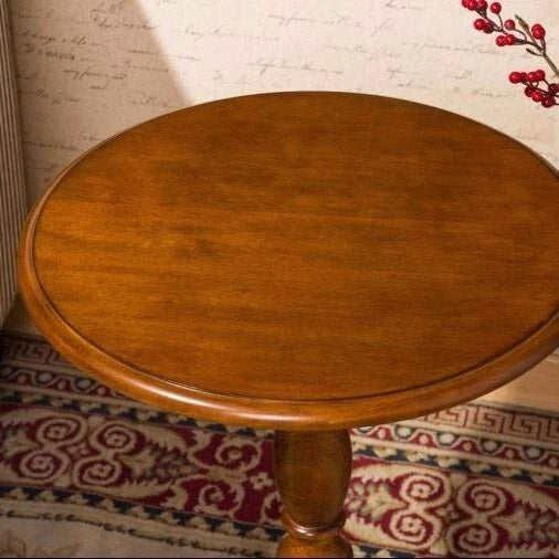French provincial antique wooden coffee table side table classic wine table