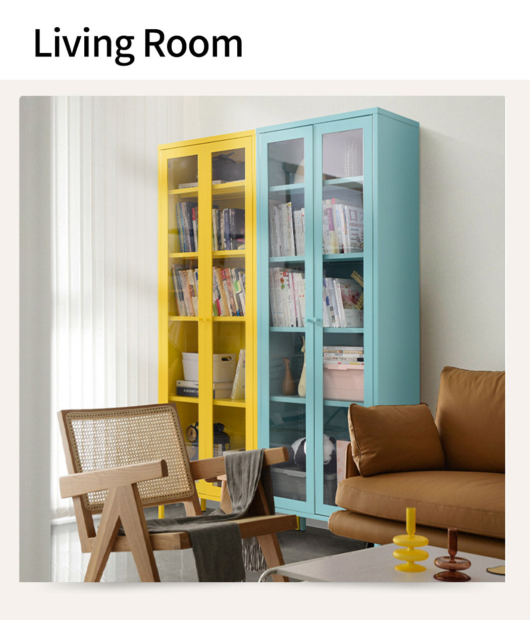 Bookcase with Glass Door