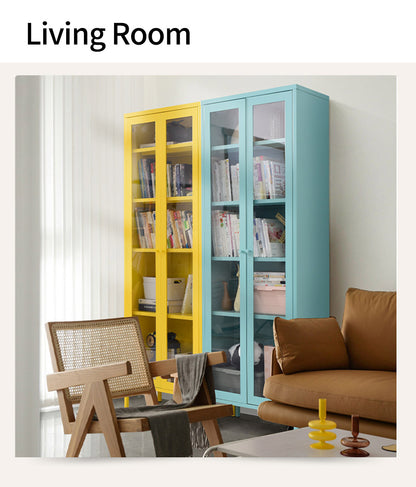 Bookcase with Glass Door