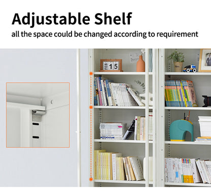 Bookcase with Glass Door