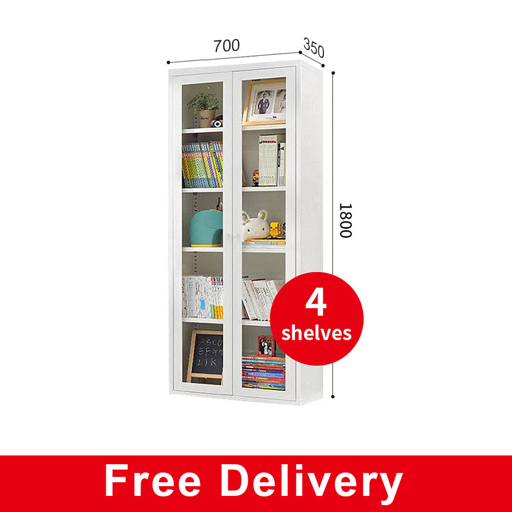 Bookcase with Glass Door