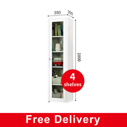 Bookcase with Glass Door