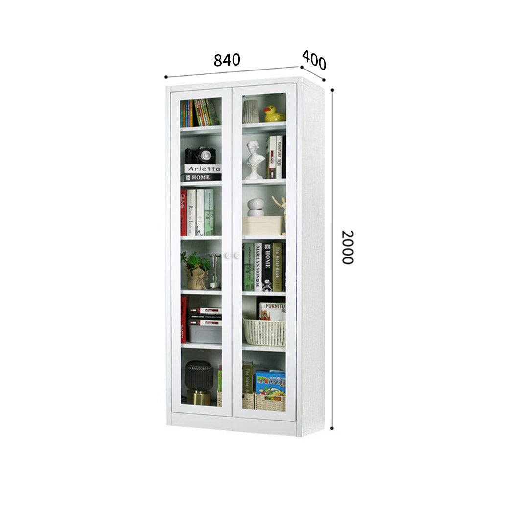 Bookcase with Glass Door