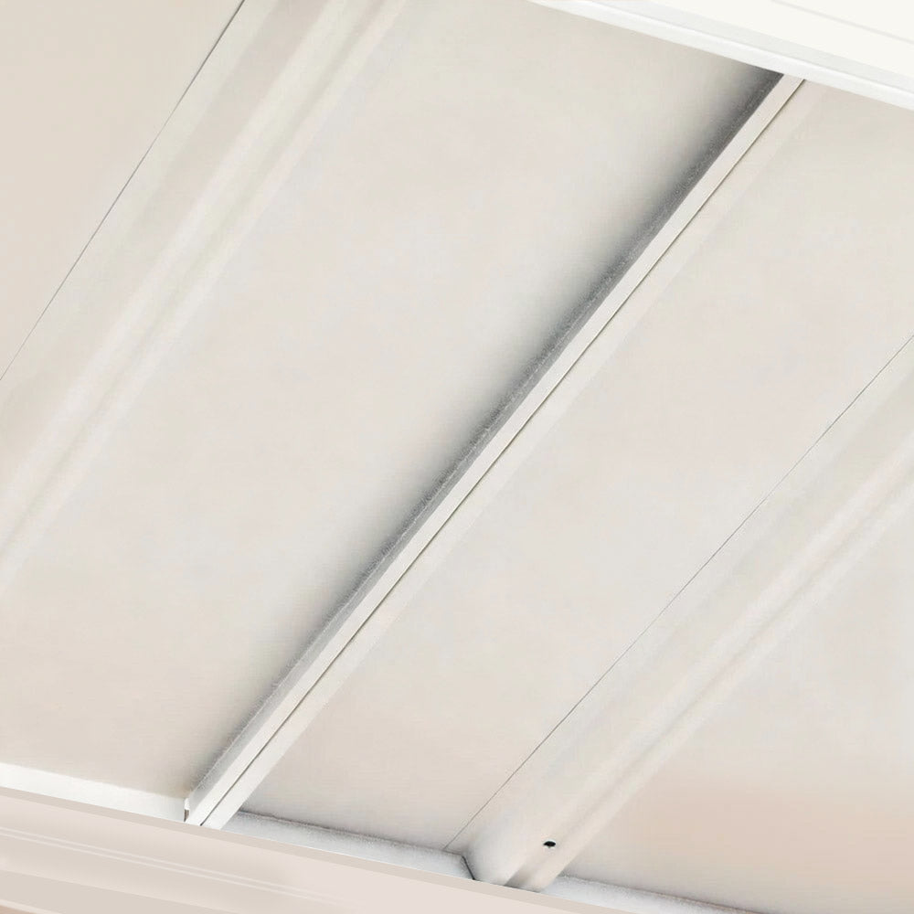 Reinforced multi-tier steel shelving for heavy-duty storage