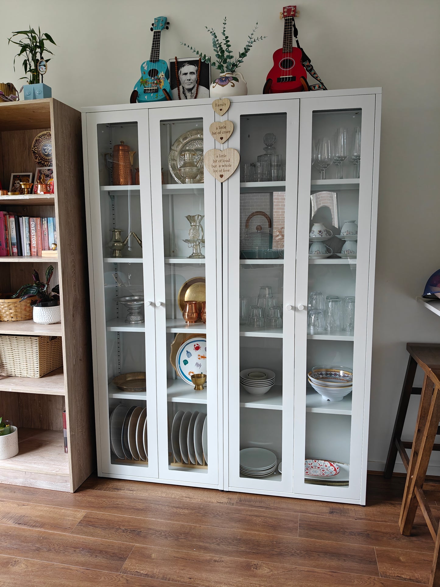 Bookcase with Glass Door