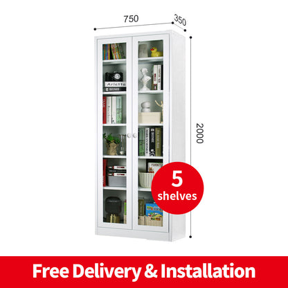 Bookcase with Glass Door