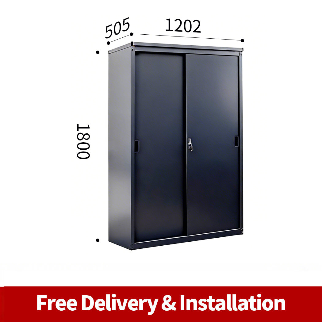 Garden Outdoor Storage Cabinet Box Garage balcony small Shed Garden Lockable