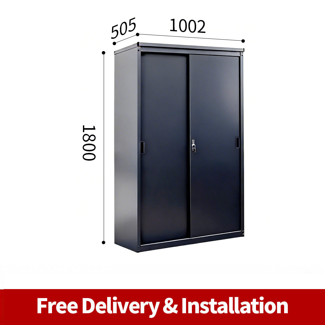 Garden Outdoor Storage Cabinet Box Garage balcony small Shed Garden Lockable