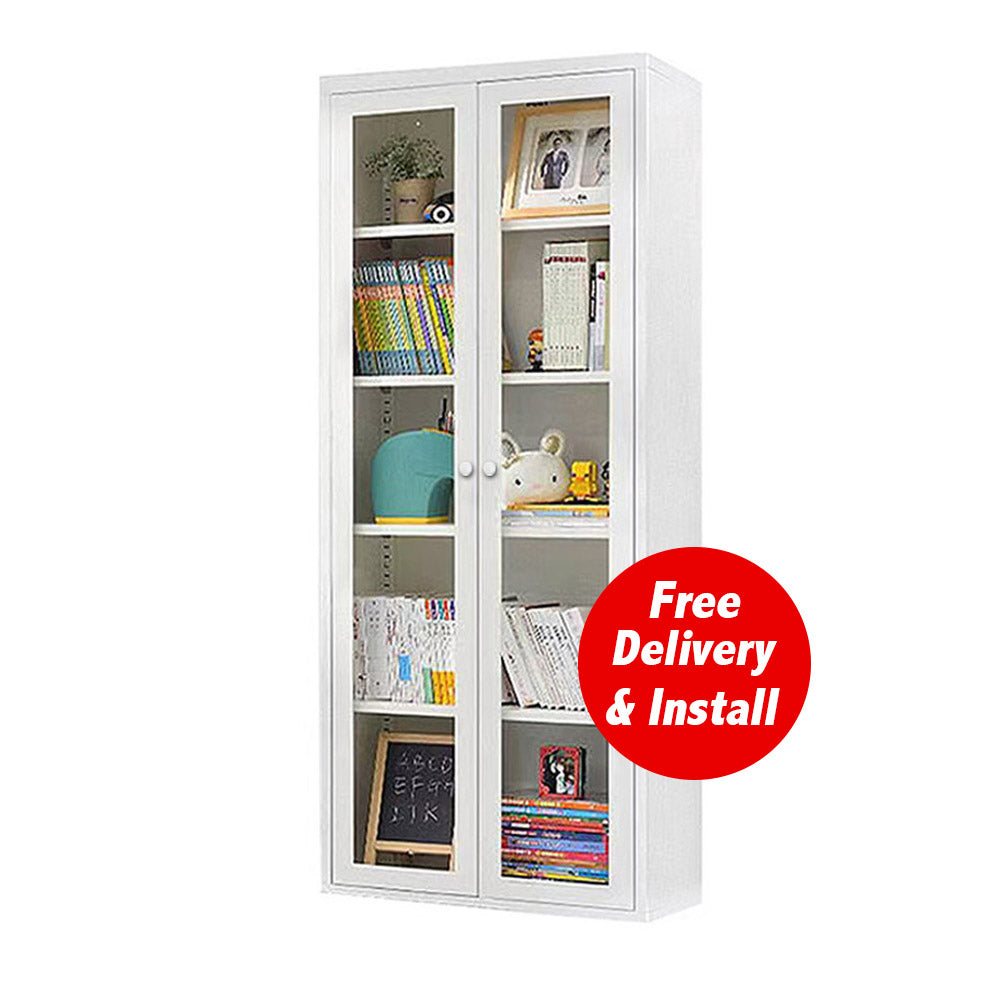 Bookcase with Glass Door