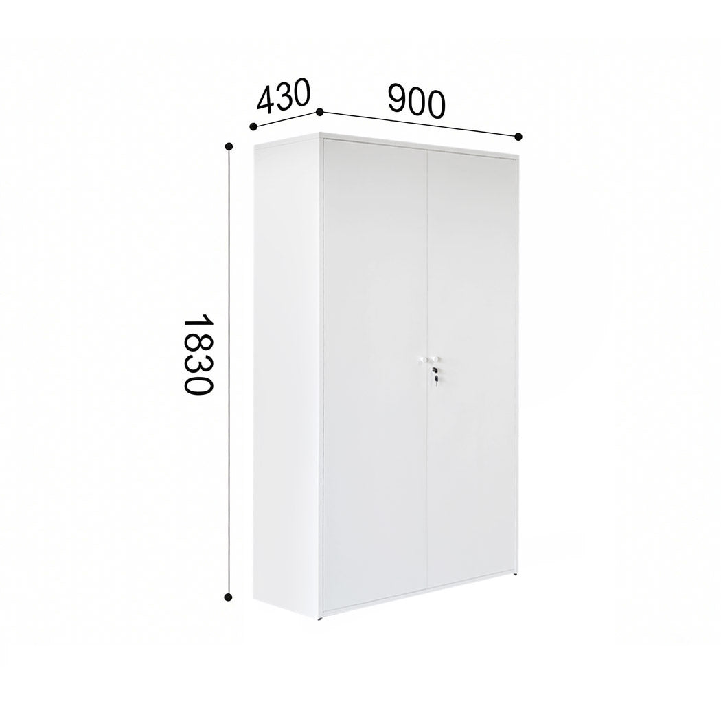 [Free Deliver & Install] Metal garage storage cabinet steel two door warehouse cupboard